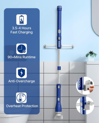 Cepillo para Limpiar Baños Extensible